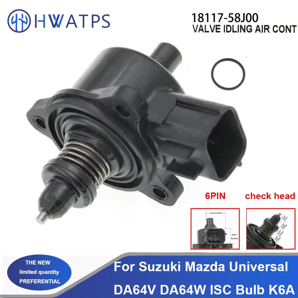 Idle Air Control Motor Idle Air Control Valve IAC 18117-68K00