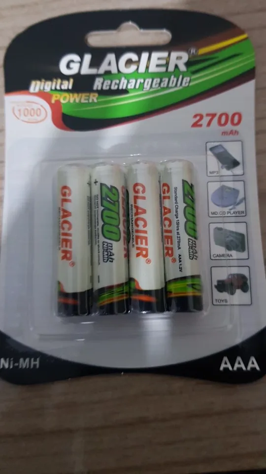 4 Pilhas Recarregável AAA 2700 No Blister Ideal Para Varios Aparelho recarregavel photo review