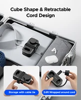 ORICO EU Plug Power Strip with 2AC 3USB Port with 1.1M Extension Cable 5-In-1Travel Smart Socket for Home/Travel Save Space - Image 6