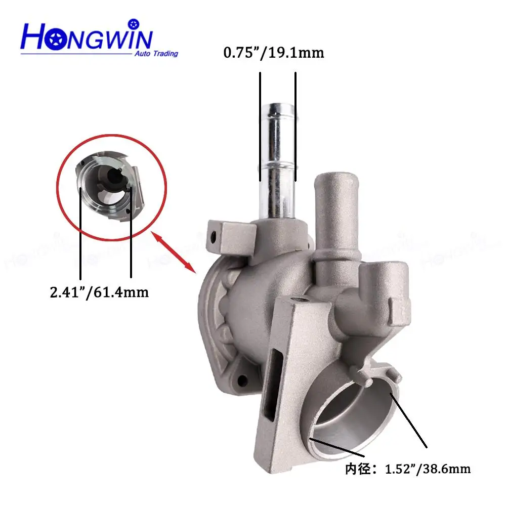 1/2Pcs Engine Thermostat Housing Cover Water Outlet 19320-P30-J00 For HONDA CR-V DelSol CIVIC INTEGRA 19320P30J00 19320-P30-000