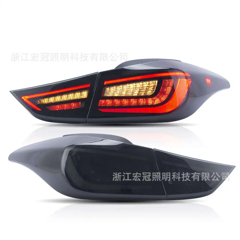 

Car LED Taillight Rear Lamp Fog Brake Reverse Brake Tail Lights Assembly Lighting For Hyundai Elantra 2012-2016