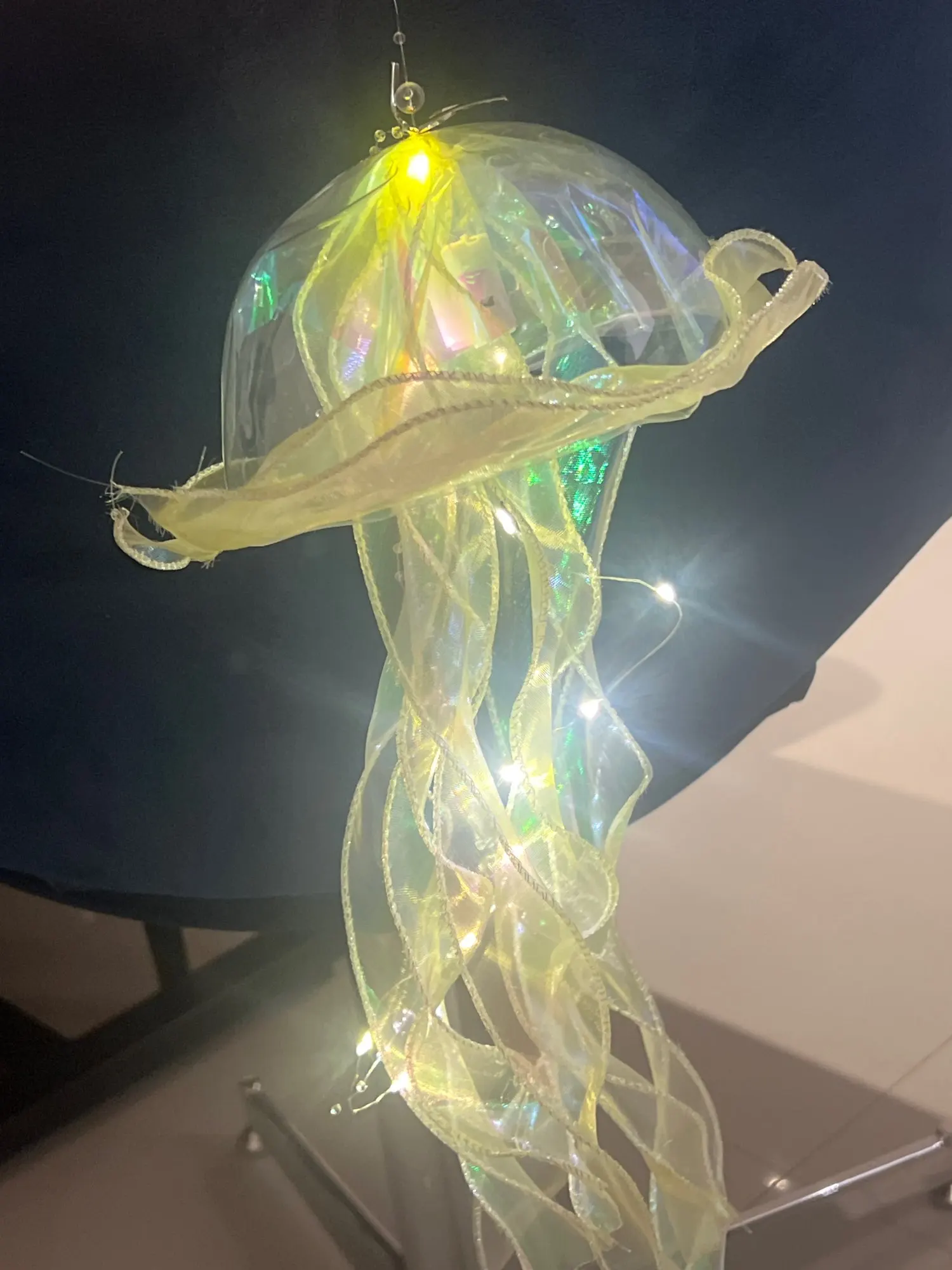 5PCS Jellyfish Night Lights – Hanging LED Atmosphere Lamps for Girls' Bedroom Decor photo review