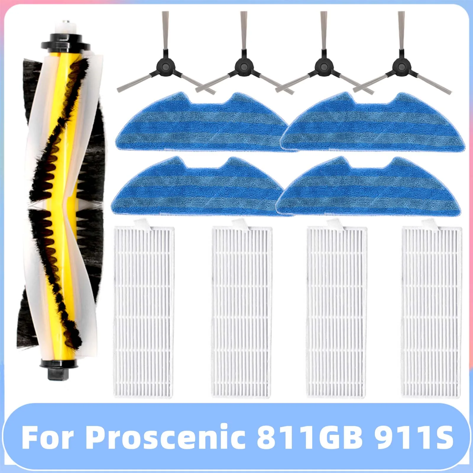 Aspirateur Hepa Filtres HEPA Pour Aspirateur - Lot De 3 Proscenic P16