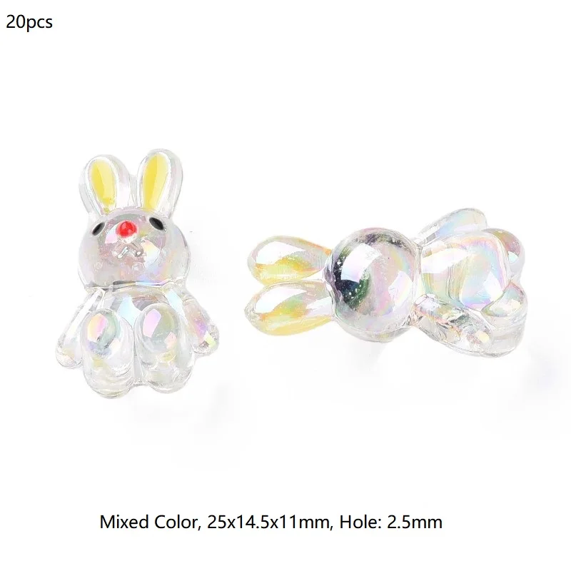 300 Transparente Acryl-Blumen-Perlenkappen – 11,5 Mm Durchmesser, Für Schmuck & DIY
