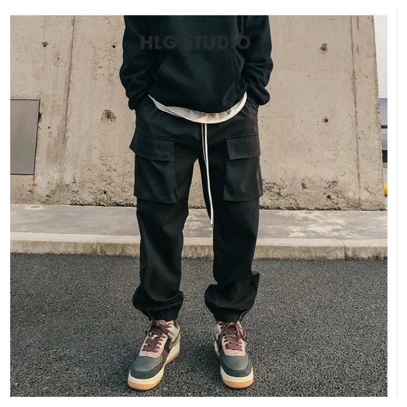 Oversize Pants Men's Harem Sweatpants Male Hip Hop Baggy Women's Cargo Trousers Man Overalls Black Y2k Streetwear Trendyol