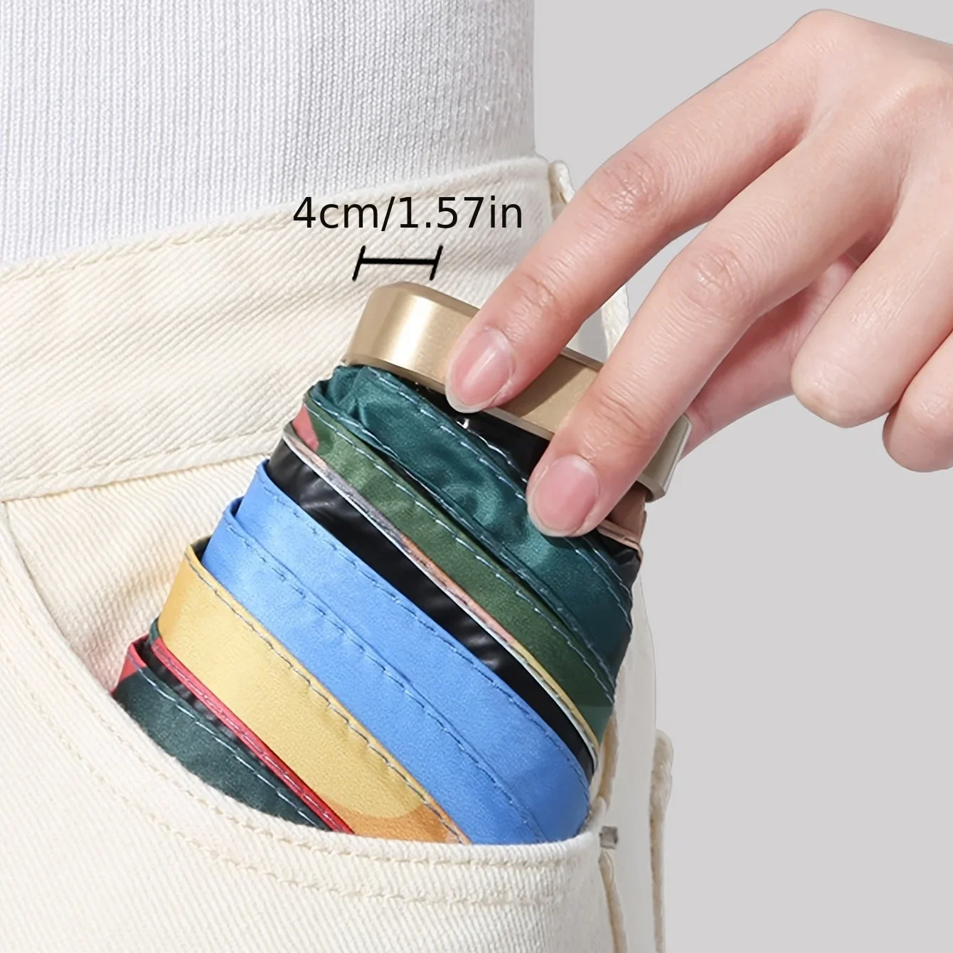 80% Off Mini Sun Umbrella Rose Moon Small Pocket Rain Umbrella Folding UV Ultraviolet Protection Sun Shade Parasol 우산