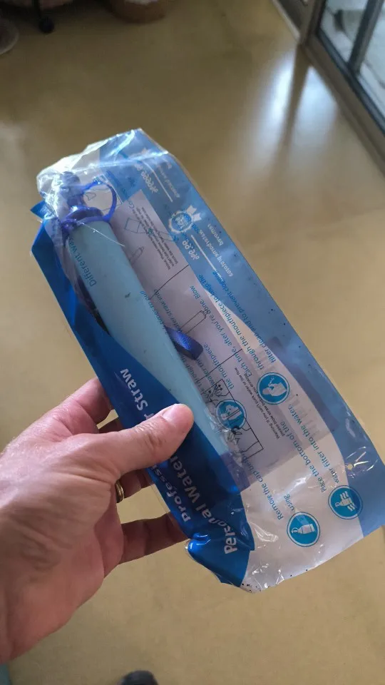 Outdoor camping emergency water filter, outdoor life emergency filtration, direct drinking, individual water purifier, steriliza photo review