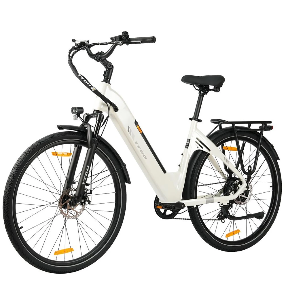 TTGO 28-Zoll E-Bike für Erwachsene, 250W 36V 18Ah Akku, City-Elektrofahrrad, 120 km Reichweite, E-Bike für Damen & Herren – Detail 13