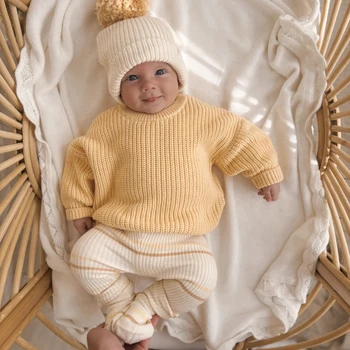 Chunky Knit Baby Jumper 1