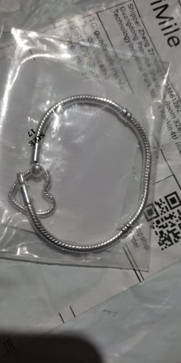 Pulsera de cadena de serpiente de arte chapada en plata 925 para mujer, pulsera con cierre infinito de mariposa y nudo infinito, joyería de lujo photo review