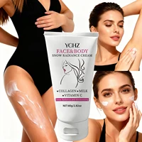 Crème éclaircissante et hydratante en 3 secondes, hydratation intense, rafraîchissante et non collante, crème de soin pour la peau beige clair, soin de la peau. 3