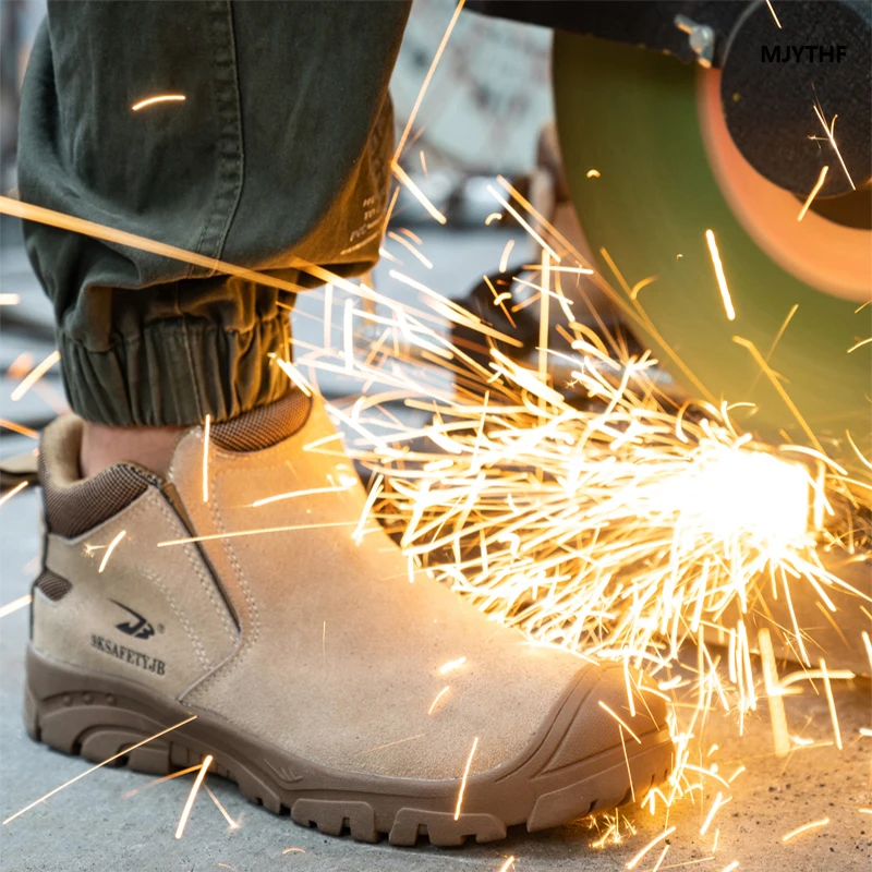 Safety Shoes Men Insulated Anti-smashing Indestructible Industrial Work Puncture Proof Construction Boots