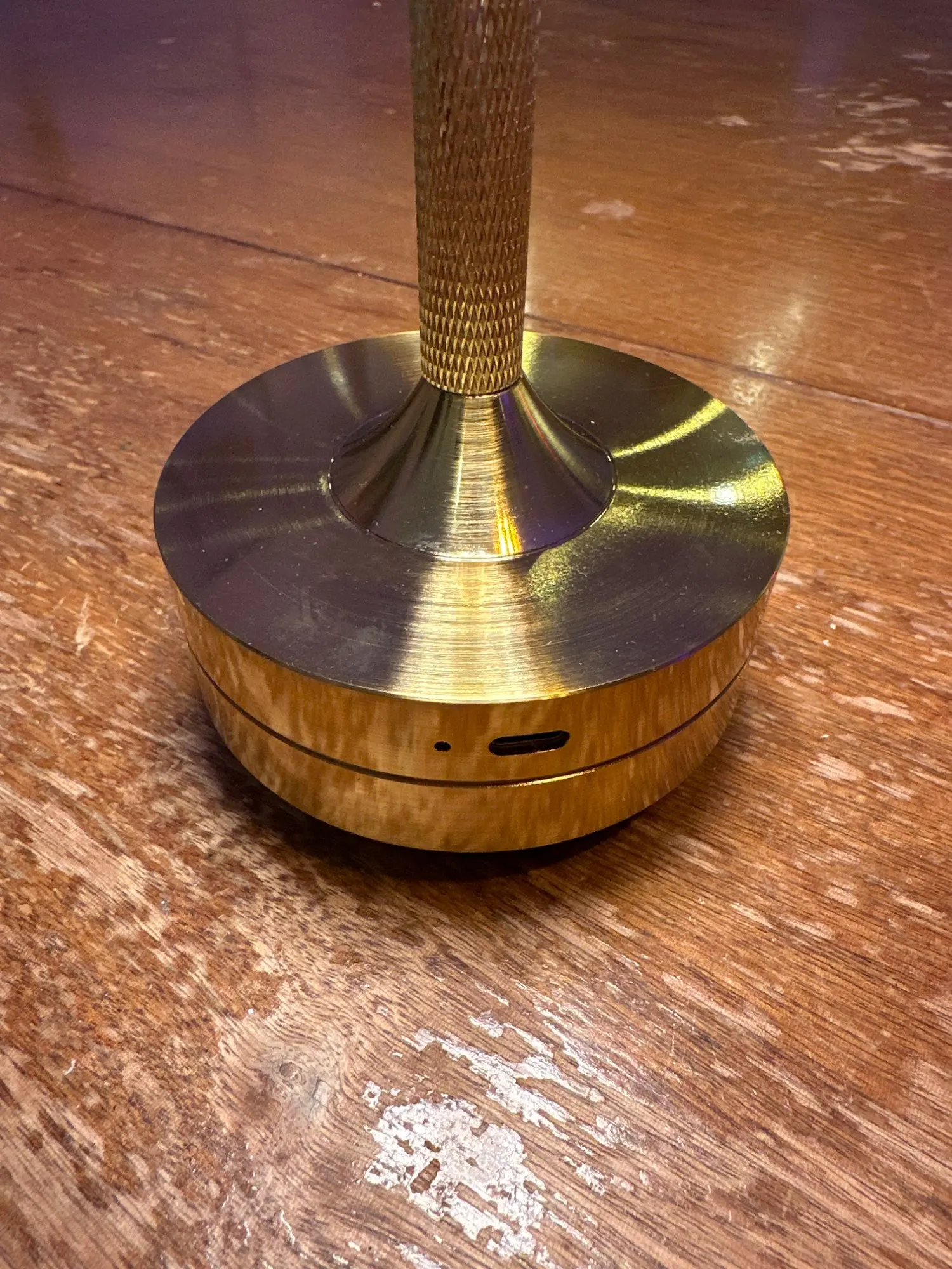 Metallic Cordless Table Lamp Dimmable & Rechargeable Waterproof Desk