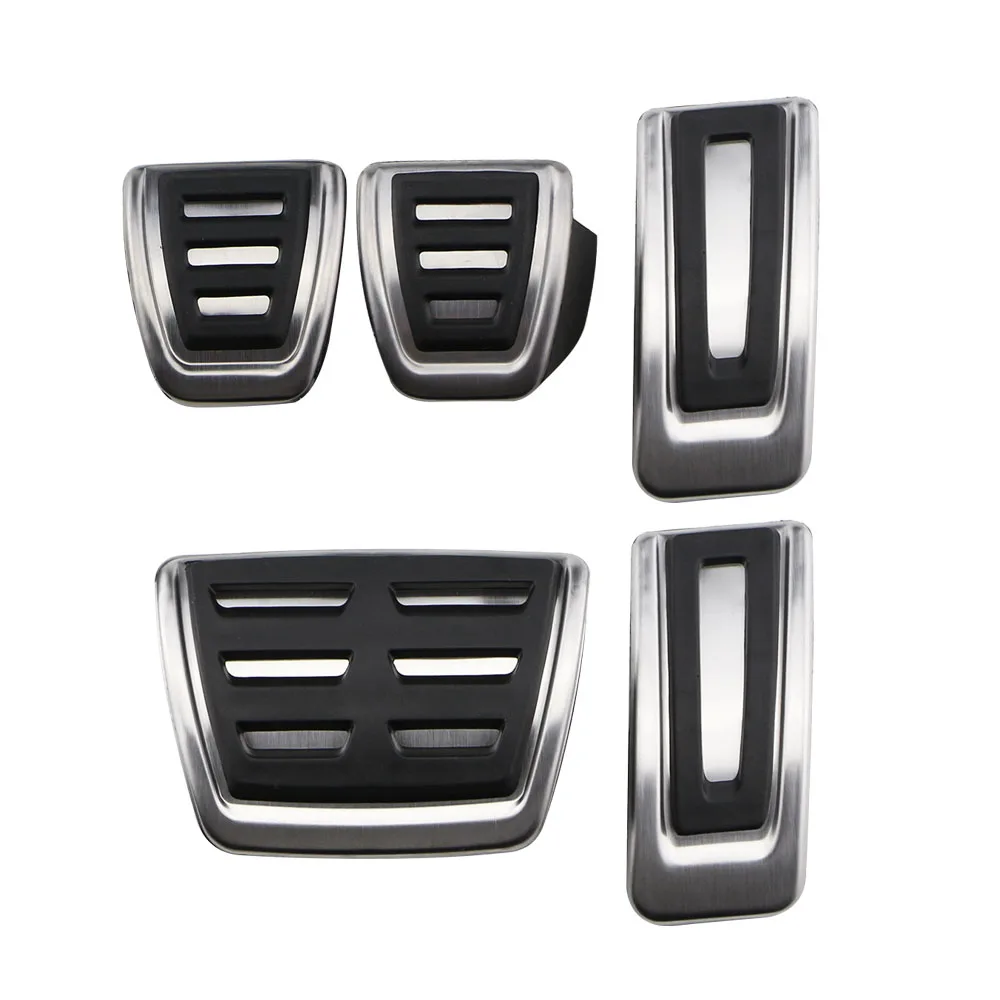 Car Pedals,Pedal Cover for Volkswagen VW Atlas Teramont CA1 Accelerator Brake Clutch Non-slip Pedal Cover Pads