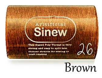 Durable 700ft Artificial SINEW Thread for Crafting & Outdoor Projects