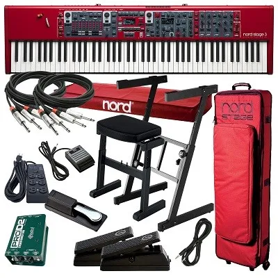 Best For Nord Stage 3 88-88 Key Weighted Hammer Action keyboard NEW