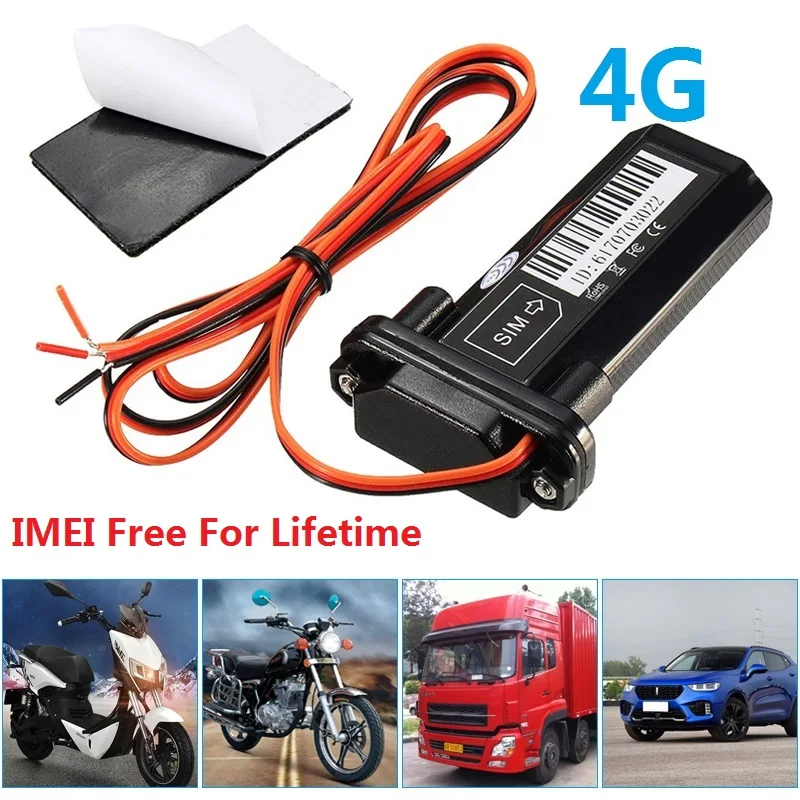 Teasing Kompleks gift 4G Mini Tracker Waterproof Builtin Battery GPS for Car Vehicle gps Device  Motorcycle with IMEI For Lifetime APP AIKA Platform
