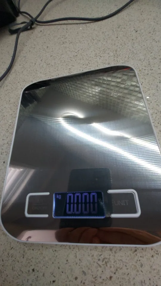 Digital Kitchen Scale LED Display 5kg/1g Stainless Steel Panel Electronic Scales Home Jewelry Food Snacks Weighing Baking Tools photo review