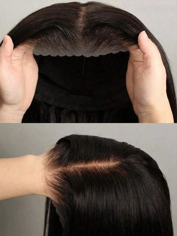 12A Ready To Go Glueless Wigs Pre Cut 13x4 Straight Lace Front Wigs Human Hair HD Transparent 5x5 Lace Closure Wigs for Beginner 2