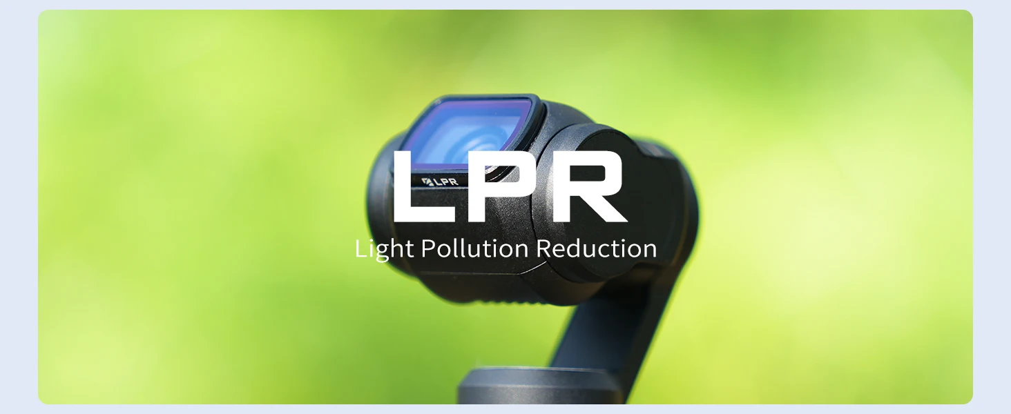 Light Pollution Reduction Filter for Osmo Pocket 3 - Achieve More Vivid and Auth