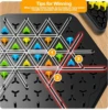 Chain Triangle Chess Game Triggle Rubber Band Game Educational Interactive Game Battle Set For Family Party Gift 3