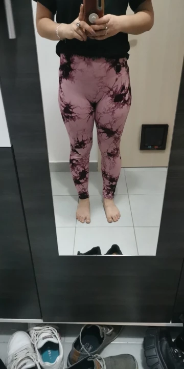 Tie Dye Push Up Workout Leggings For Women