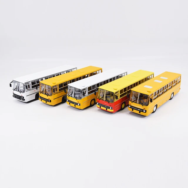 1:43 união soviética lenda ônibus Ikarus-260.06 modelo fundido escala metal  original brinquedo veículo para