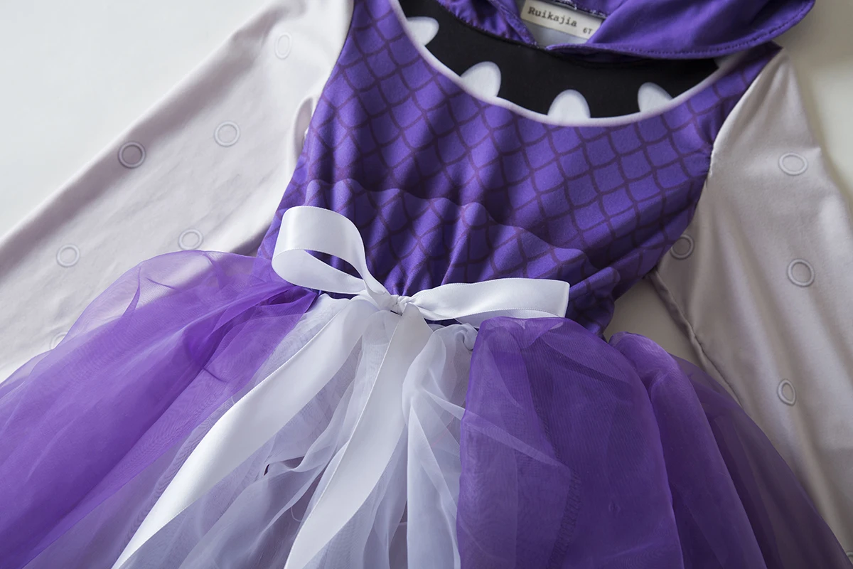 Matching Family Kids Halloween Cosplay Costume Monsters University Mike Wazowski James P Sullivan Boo Celia costume tutu dress princess costume,kids clothes,children dance suit