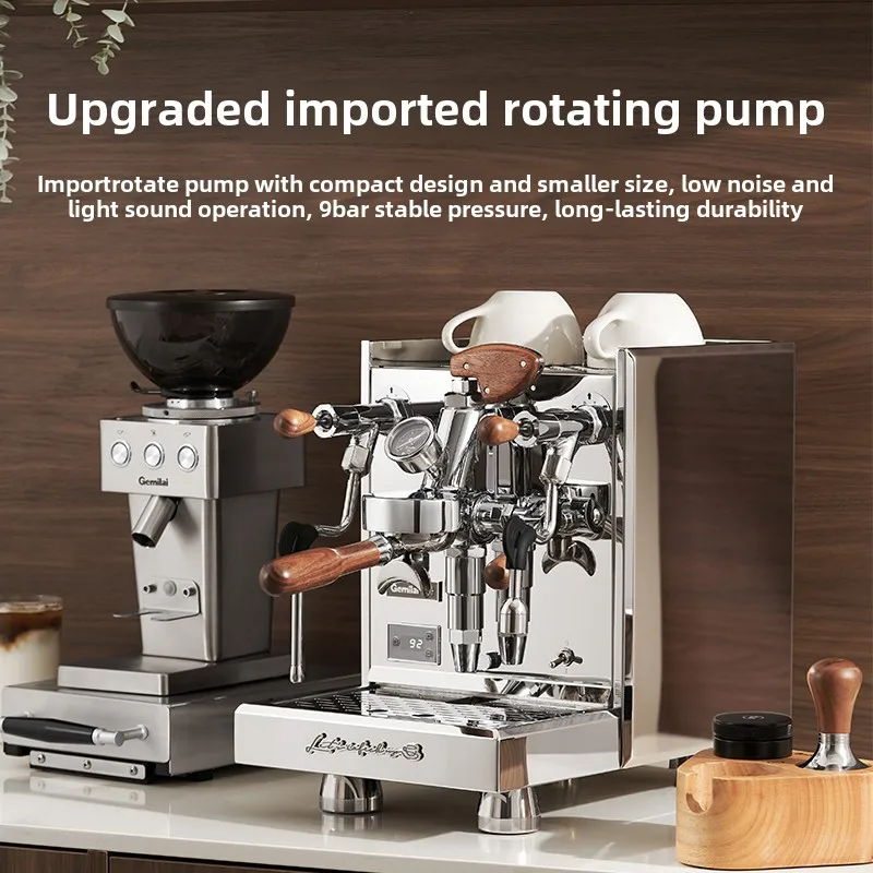 Coffee Machine 3035A Concentration Semi-automatic , E61 Brewing Head Boiler, Variable Pressure, Temperature Control