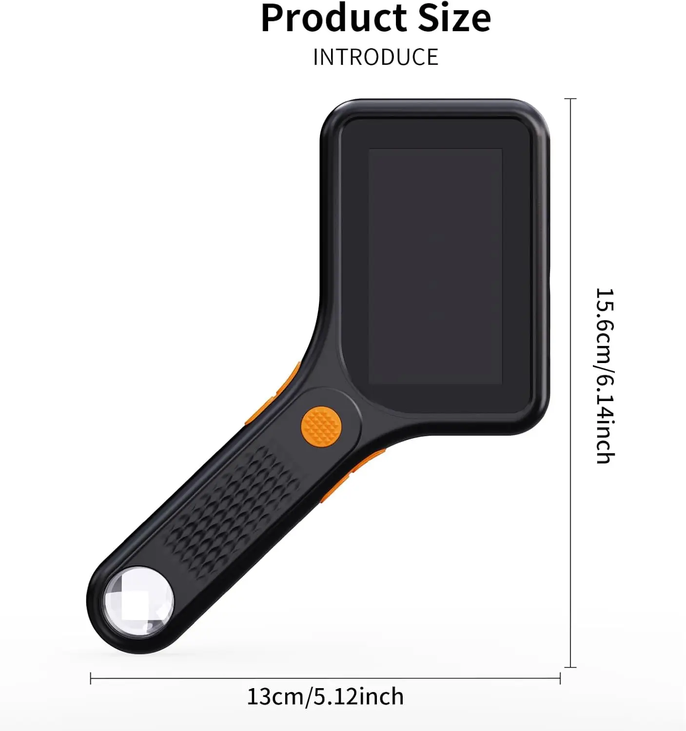 大人用デジタル顕微鏡 500X ハンドヘルドポケット USB 顕微鏡 3 インチ HD スクリーン付きポータブルコイン拡大鏡 8 調整可能