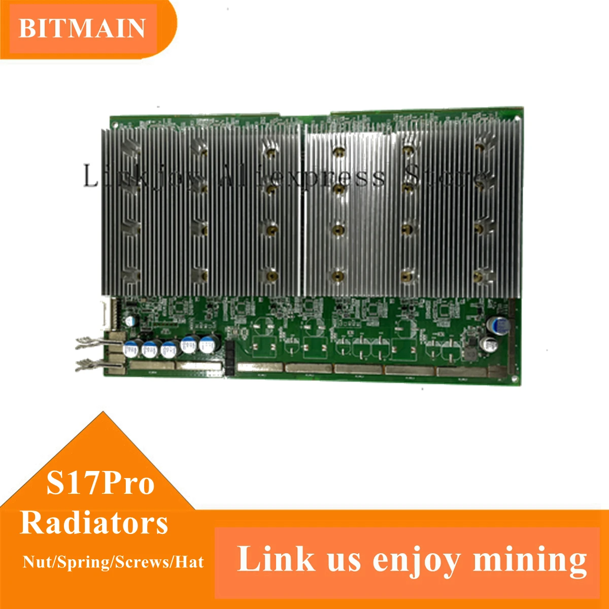 

Радиаторы Refit для Antminer S17Pro Miners 3 Hash S17 Serials, обновленные радиаторы Bitmain