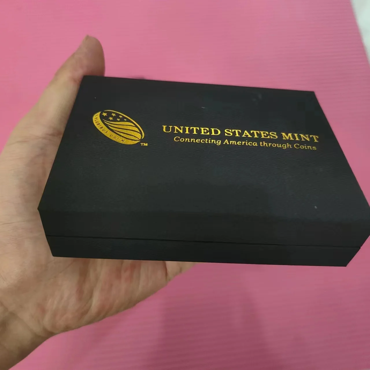 5 Styles NonMagnetic 1OZ Liberty Eagle Gold Coin 50 Dollars Souvenir Coins with US Mint Gift Box High Quality Gift