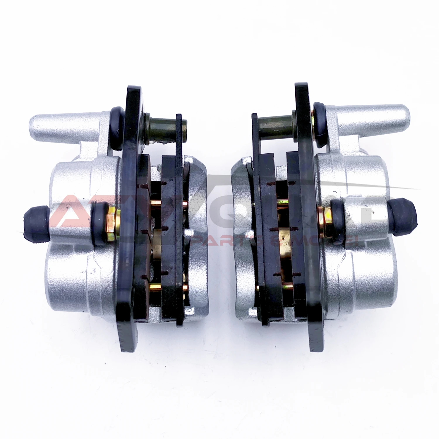 Front & Rear Brake Disc Rotors W/ Pads For Yamaha Rhino 700 4x4 (2008-2013) 8 thumbnail image