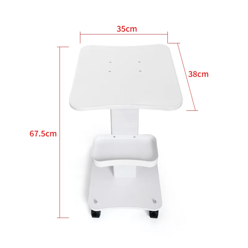 뷰티 기기 뷰티 살롱 전용 트롤리 모던 심플 이동식 도구 카트 수납 랙 3단 뷰티 롤링 카트