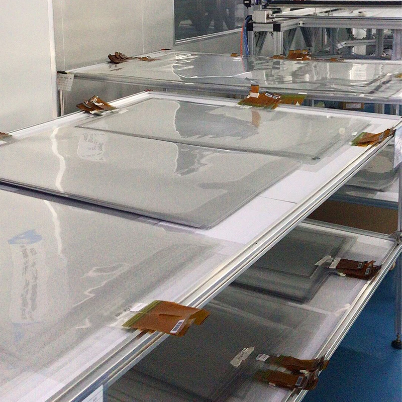 55 Inch Touch Film Multi-Touch Film High Sensitivity Transparent Capacitive Touch Overlay for Interactive Display & Kiosk