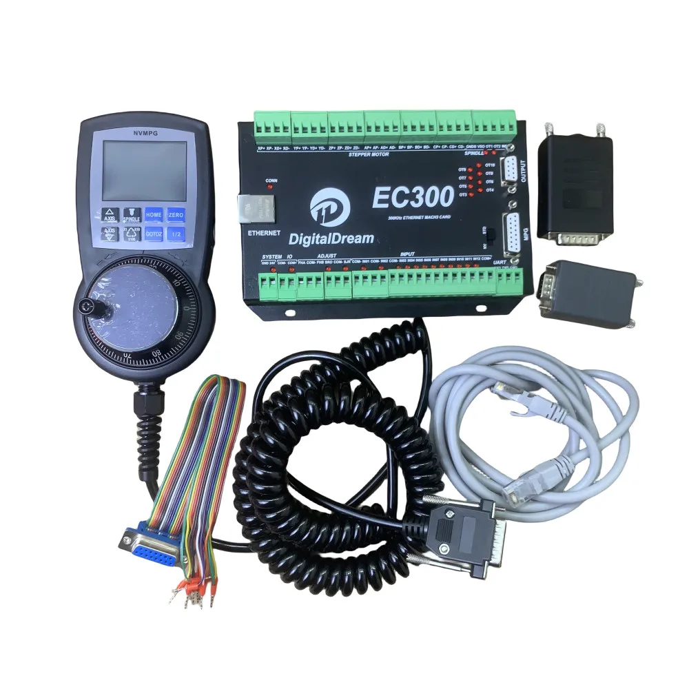 

Nvcm 4-осевой контроллер ЧПУ, интерфейсная плата стандарта Ethernet, карта управления движением для гравировки с ЧПУ шагового двигателя