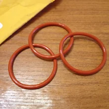 Sourcing Map Silicone Joint Torique 27mm OD 24mm ID 1.5mm Largeur VMQ