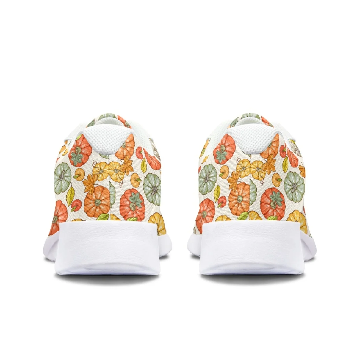 Cartoon Pumpkin Pattern Women's Training Yoga Pilates Shoe Cozy Lace-Up Flats Gym Teen Sneakers Print On Demand tenis masculino