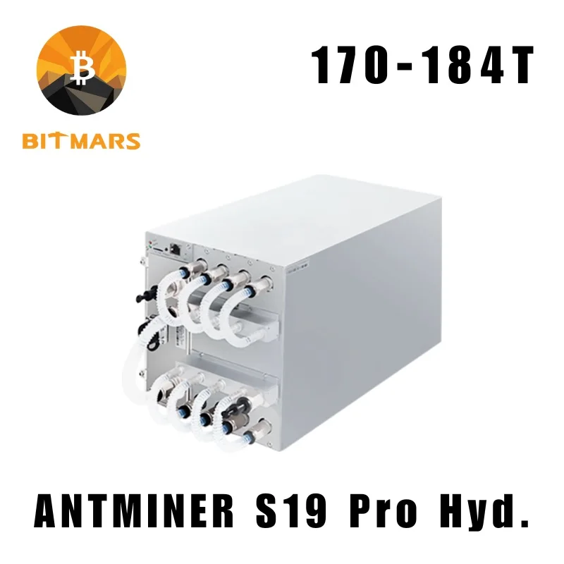 

A1 Buy 2 Get 1 Free Antminer S19 Pro Hydro 184T 5428W Bitcoin BTC/BCH/BSV Hydro Cooling Asic