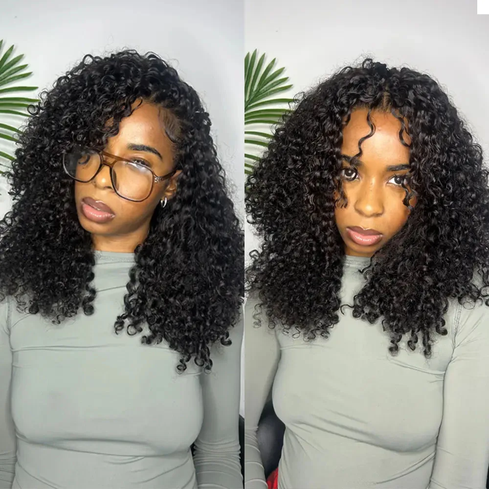 Miracle Knots Crochet Hair For Braiding Burmese Curly Boho Braids 100% Raw human hair Extensions Feathered Human Crochet Hairc 4