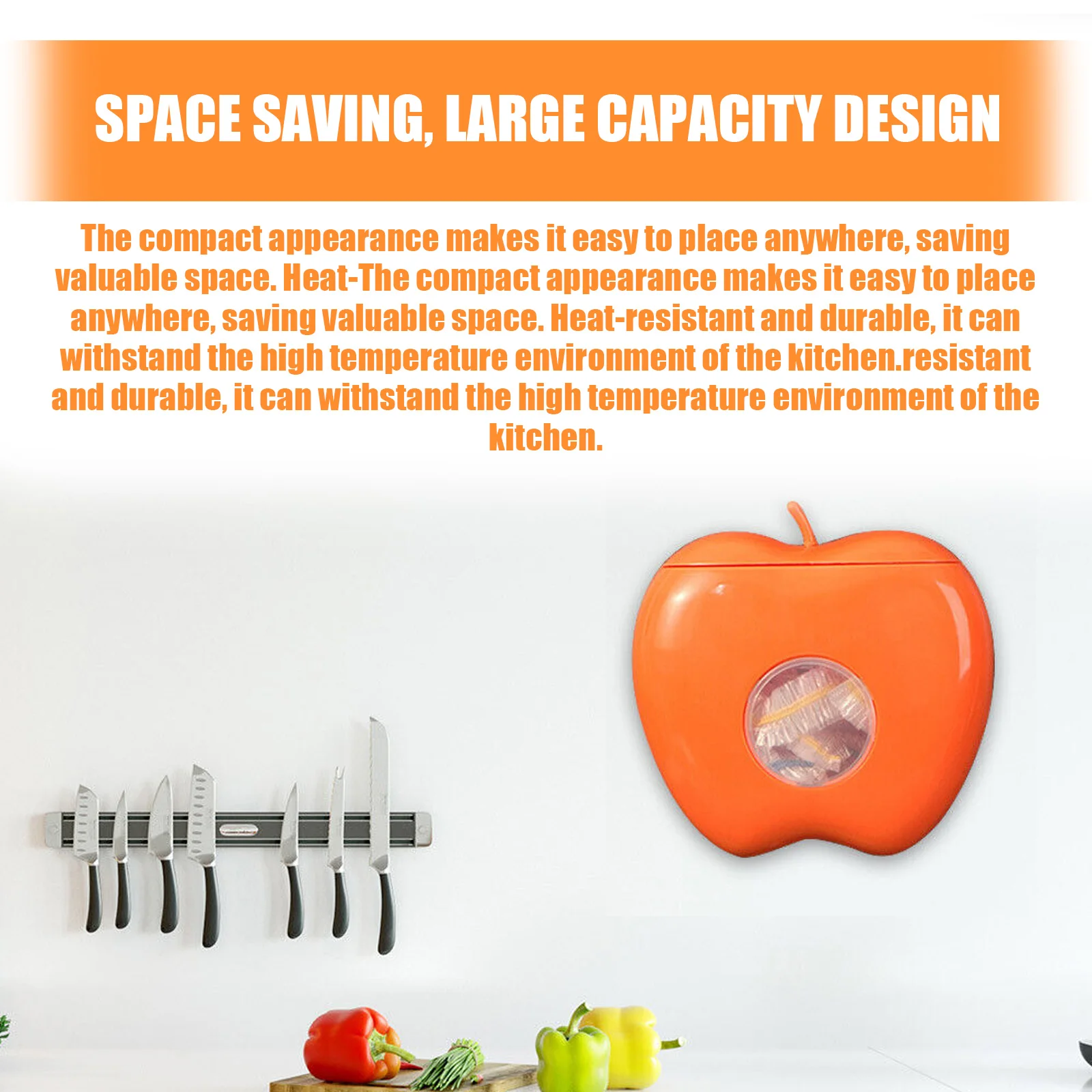 Plastic Wrap Storage Box Cling Film Organization Wall-mounted Dust-proof Box-food Cover Plastic Wrap Rack Home Kitchen Storage