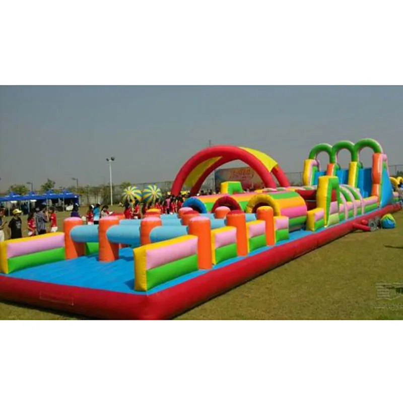 Tanie Inflatable obstacle kid indoor