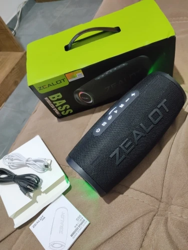 Caixa de Som ZEALOT S56 Bluetooth photo review