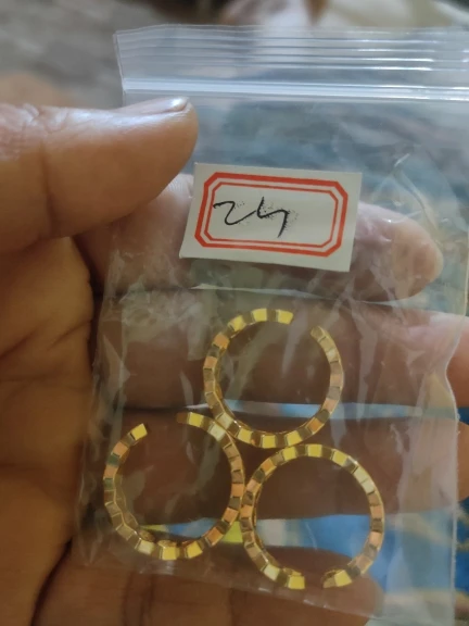 Fashion Gold Color Stainless Steel Rings photo review