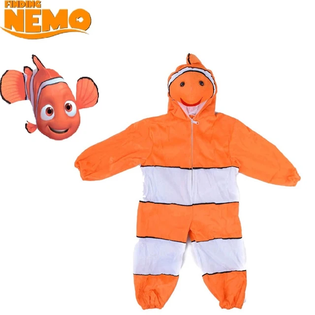 HIKOOO Cosplay alla Ricerca di Nemo Pesce Pagliaccio Pesce Personaggio dei  Cartoni Animati Costume Mascotte Eseguire Abiti Carnevale di Animali da  Festa in Maschera (Color : 110cm to 120cm) : : Giochi