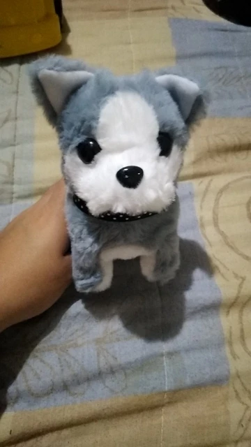 Cuddly Companions: Lifelike Electric Plush Pups photo review