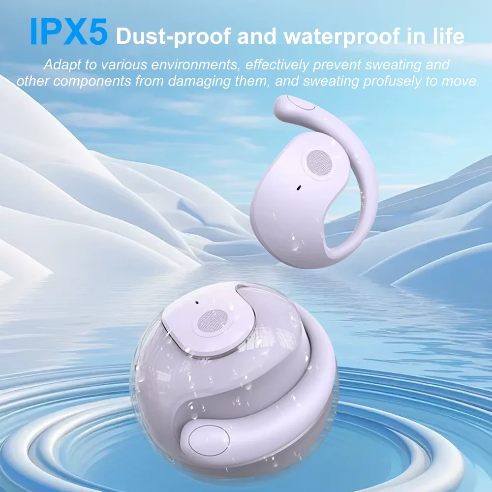 AI Translator Headphones 144 Languages Real Time Two-Way Translation Bluetooth headset for Business Wireless Waterproof Earbuds