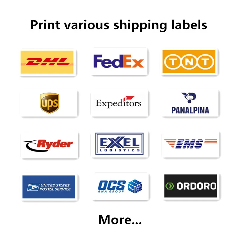 420B Shipping Label 4*6 Express Waybill Product Sticker 25.4-115mm Width Wireless Bluetooth Barcode Printer for Windows MAC OS epson mini printer