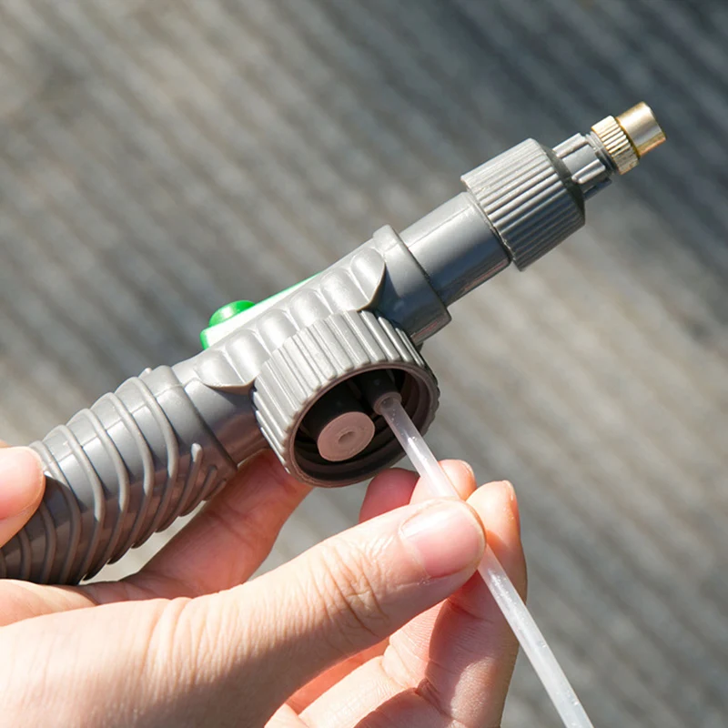 Air Pump Sprayer Pressure Air Pump Sprayer Adjustable Drink Bottle Spray Head Nozzle Garden Watering Tool Sprayer Agriculture Tools