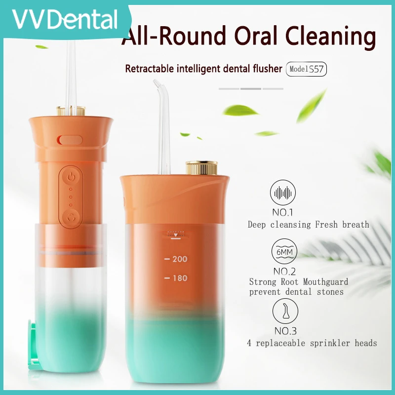 

​VVDental Oral Irrigator Portable for Tooth Removal Of Tartar, Calculus And Plaque Teeth Oral Cleaning Products